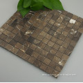 Chinese dark emperador marble mosaic